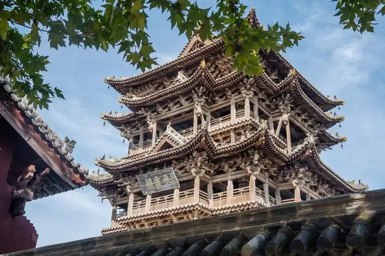 山西万荣县飞云楼欣赏中国古建筑的好地方纯木结构太震撼