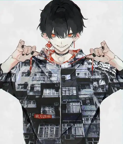 画师さくしゃ2插画作品,病娇男的美你欣赏的了吗?