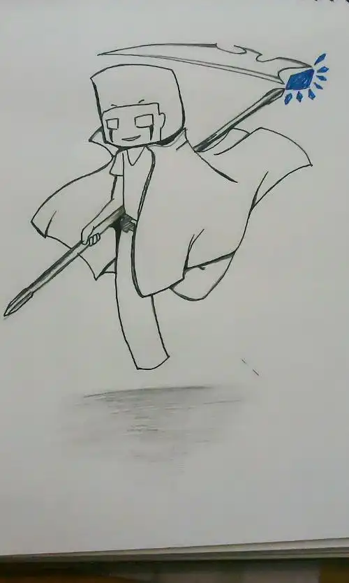 him的四大手下简笔画