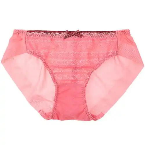 yescode少女内衣性感蕾丝无印无痕三角裤女士内裤学生yhwpt918楿