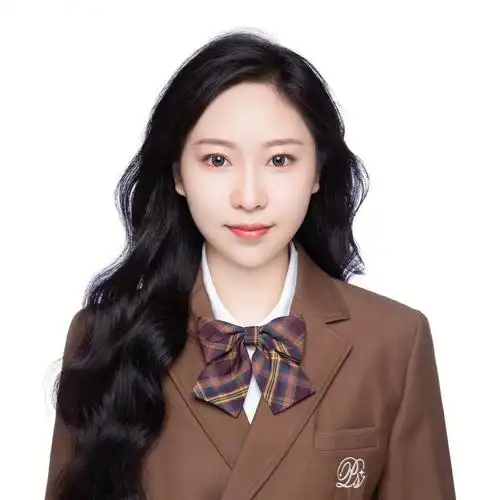 工作照天真蓝证件照下车了