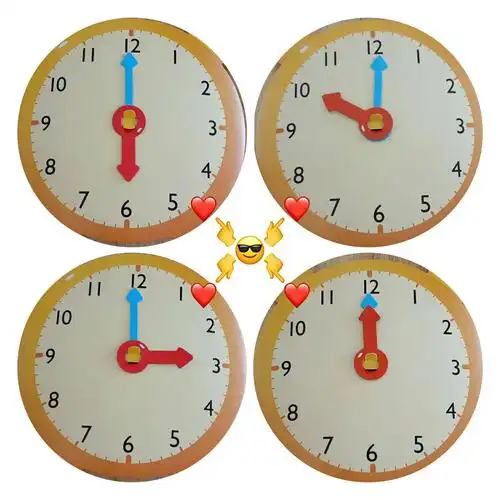 上党区紫丹幼儿园大一班教学活动《认识钟表》