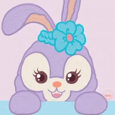 江孑呆日系头像萌可爱卡通油画手绘头像