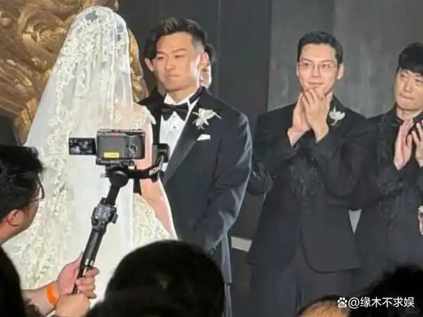 陈伟霆担任第一伴郎,婚礼现场众星云集好热闹!