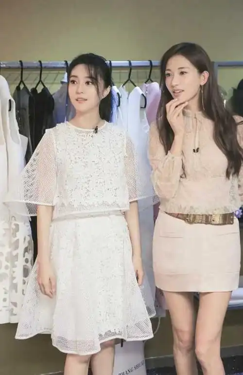 范冰冰和林志玲合影,范爷更清纯,林姐姐气场更足