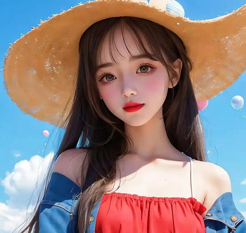 " 女生夏天治愈系甜美头像 . " 67