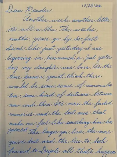 手写花体英文 #americancursive  113