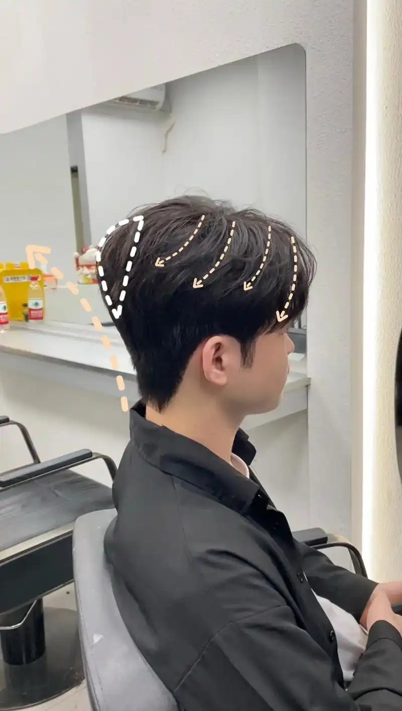 微分碎盖!不知道怎么跟理发师沟通你可以直接拿图一给他看!