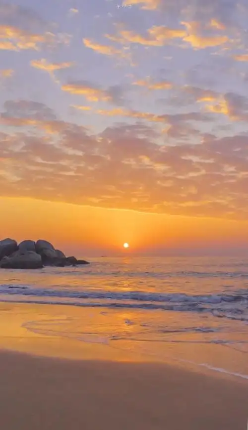 落日微信80状态背景图