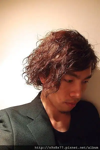 台北西门町 尚洋benny 男生烫发(温塑烫大卷)