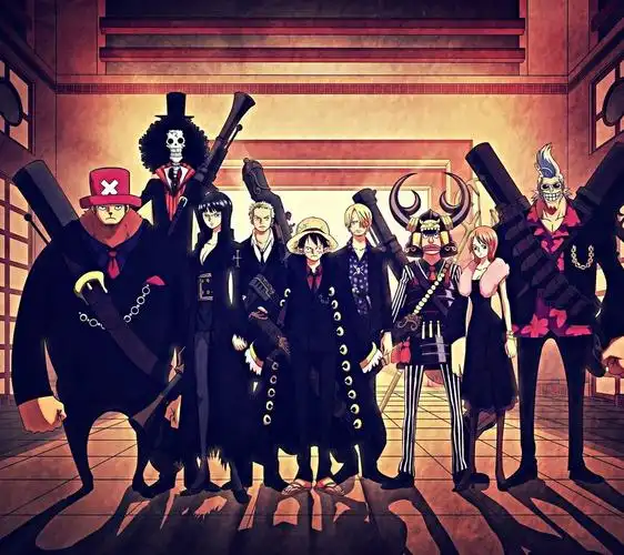 求动漫多人头像,要帅气的,颜色不要太乱,可以用作群头像的,要二次元的