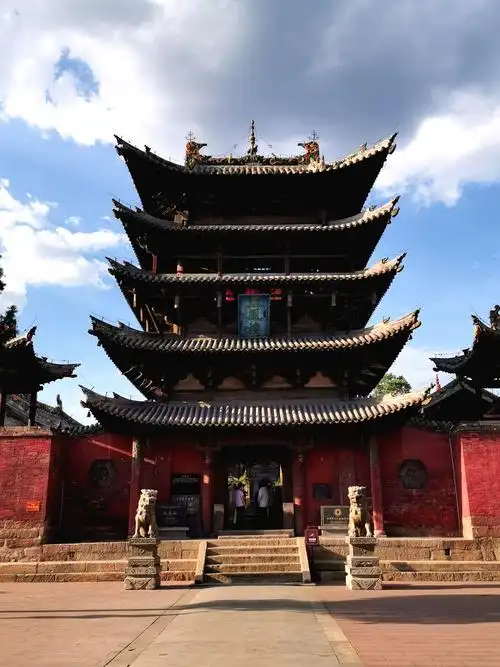 上党古建五凤楼