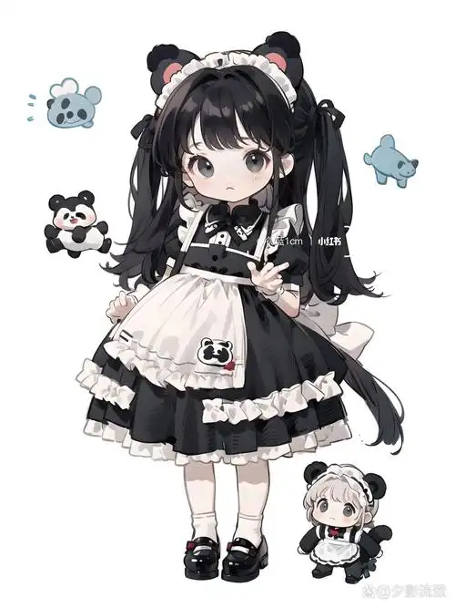 q版可爱卡通女孩 q版可爱卡通女孩