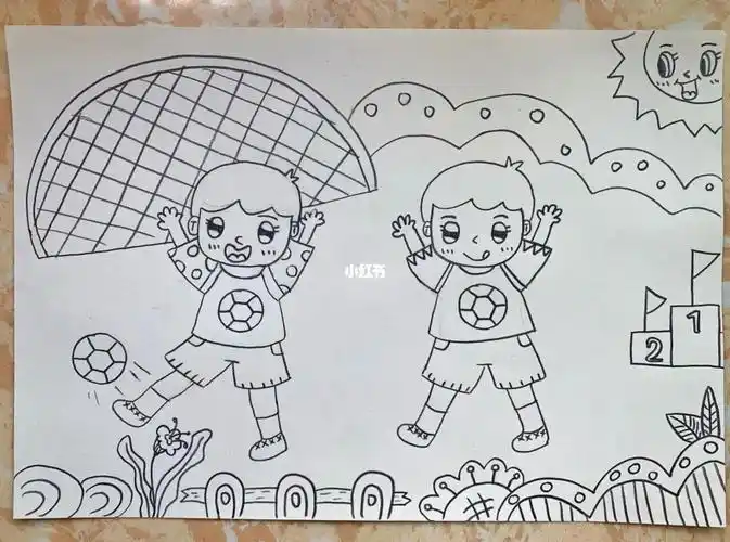 幼儿园操场简笔画教案