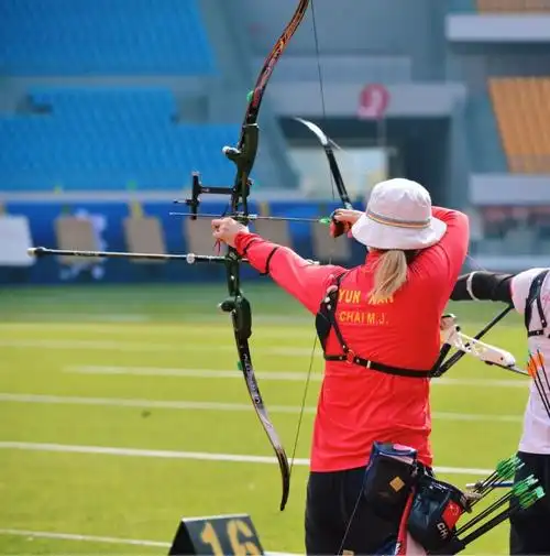 精彩美图今天全国射箭总决赛在湖州举行