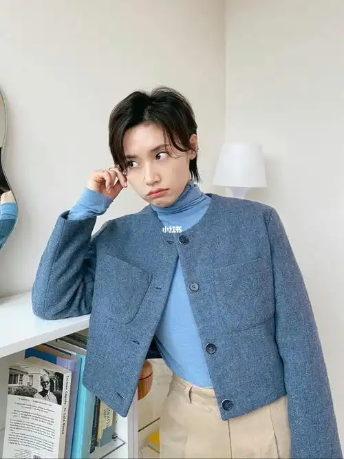 秋冬新发型0499 中性风 女生超短发