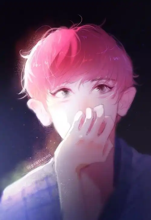 朴灿烈 chanyeol 手绘 漫画 插画 exo手绘 exo壁纸