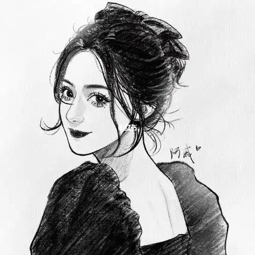 绘画打卡  #procreate  #画画  #迪丽热巴  #速写  #素描