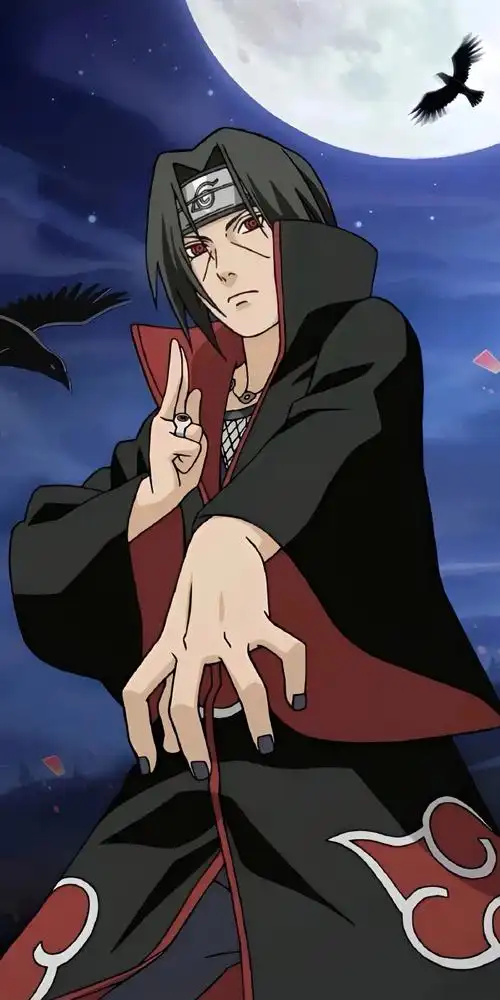 宇智波鼬|壁纸锁屏#我的2024年终总结##动漫嘉年华