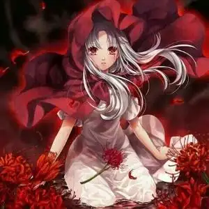 彼岸花少女地狱血头像