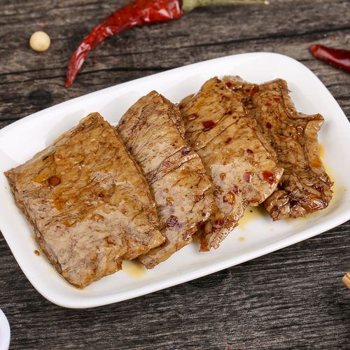 巴蛮素牛牛排1000g手撕素肉麻辣零食休闲小吃素肉