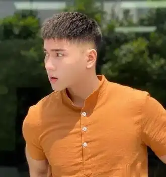 男生定位烫发型图片3