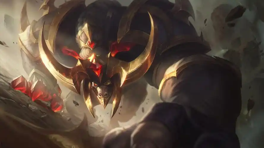 lol英雄联盟牛头酋长征服者皮肤图片