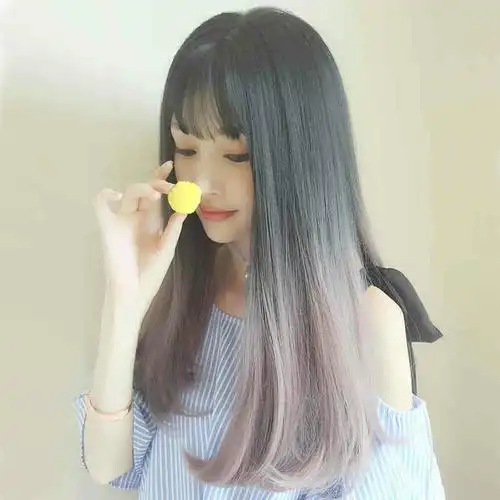 长发发型女染什么颜色好看图片欣赏_百度知道