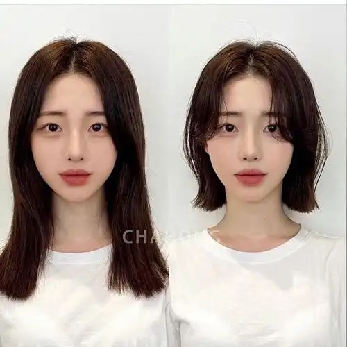 发型师传授短发小脸公式,浏海,卷度都是修饰脸型重点