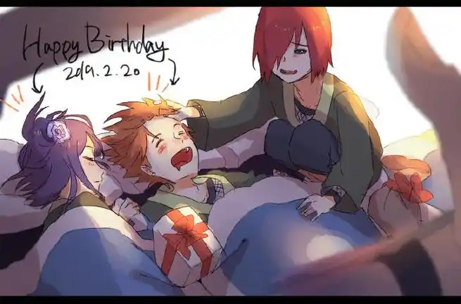 2月20小南和弥彦的生日来自微博疾风菌