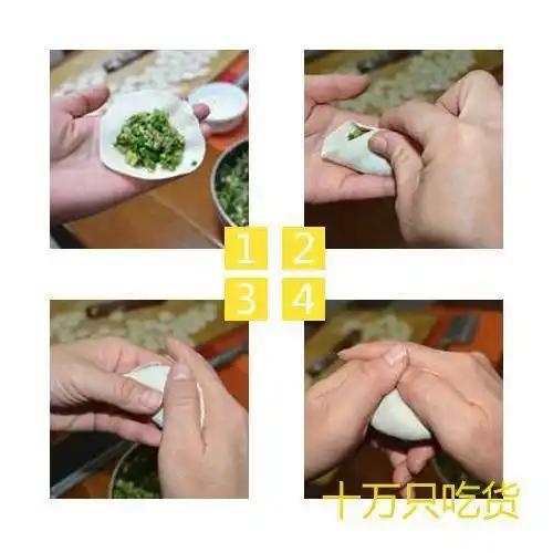 包饺子小秘诀,让你快速的学会包饺子,附详细图解