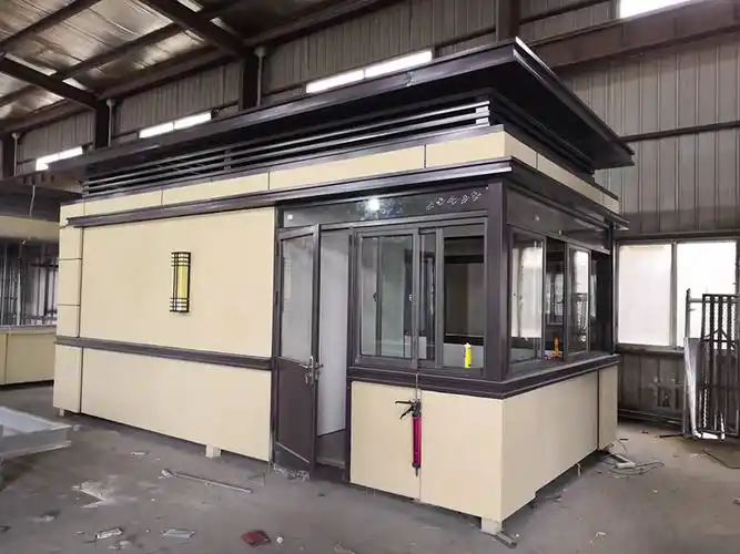 上海岗亭厂家,警务治安交警岗亭定制,不锈钢保安收费岗亭直销,环保