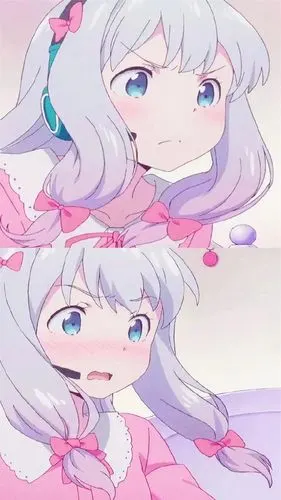 和泉纱雾可爱拼接高清手机壁纸_动漫_手机壁纸下载_美桌网