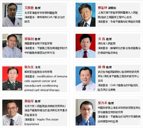 各路细胞治疗大牛坐镇,我要提问!