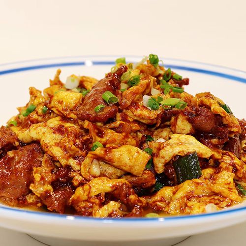 虎钢馋 醋溜木须半成品速食菜肴速冻生制品家常菜快餐美食350/袋 醋溜