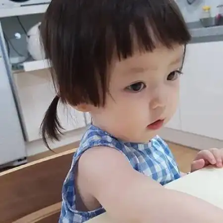 可爱小女孩头像萌图片萌萌的网红小女孩头像可爱呆萌真人