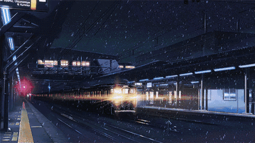 新海诚 动画片里那些唯美的动态镜头