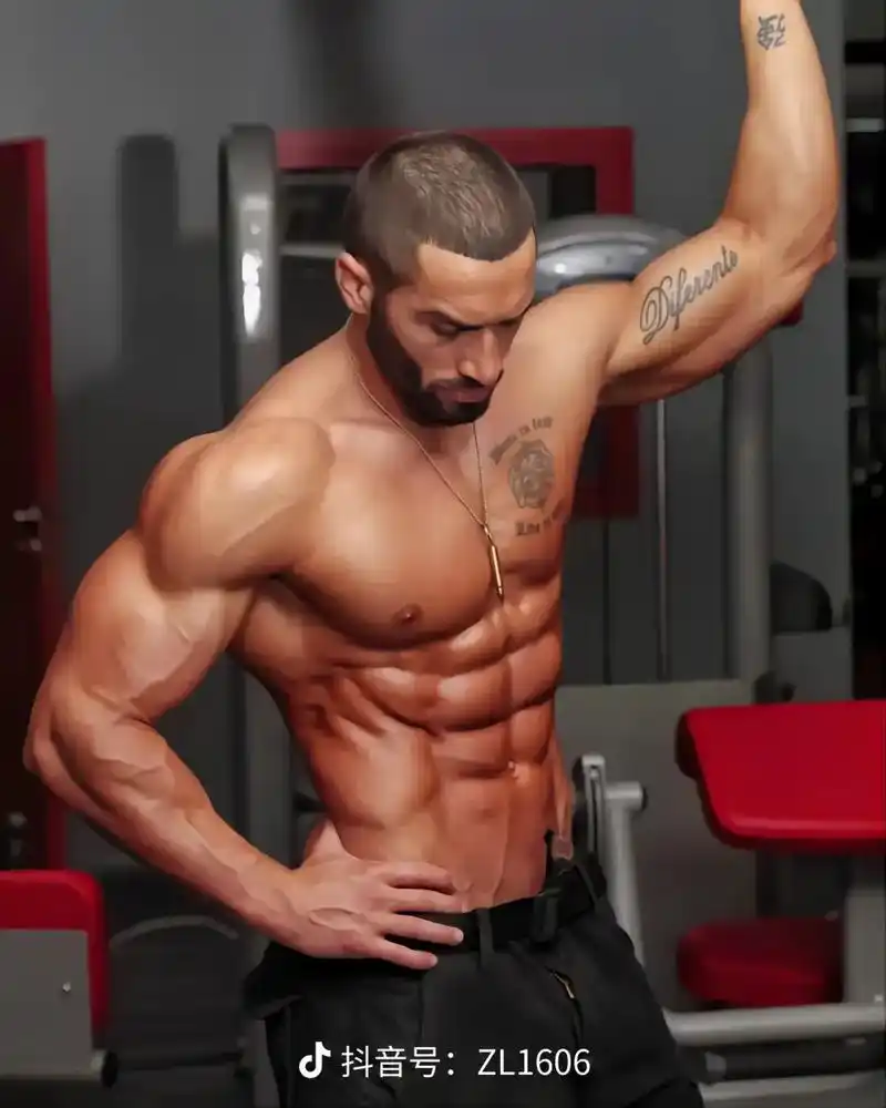 完美男神拉扎尔,腹肌真漂亮,我的榜样加油96#精神小伙  - 抖音