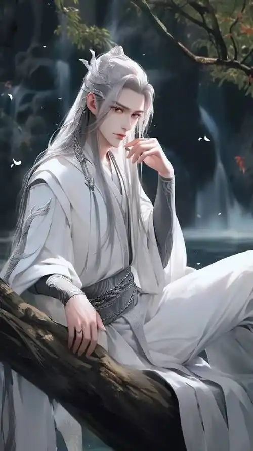 古风高冷帅气银发男生头像-搜狐大视野-搜狐新闻