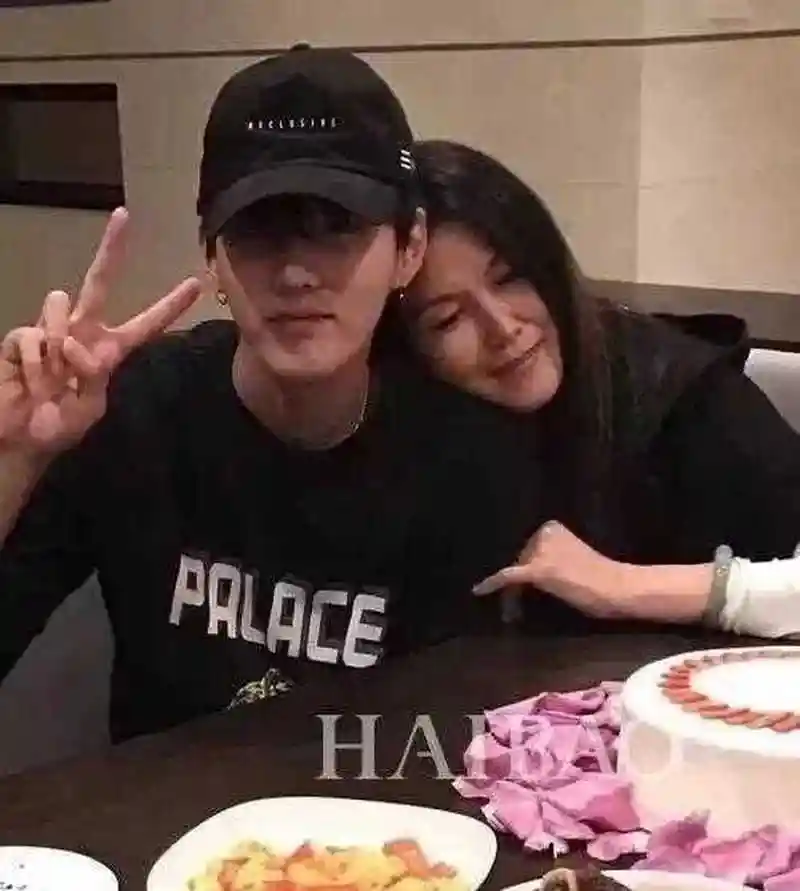 吴亦凡小时候父母就离婚了,他跟着妈妈吴秀芹长大,吴秀芹包揽了儿子的