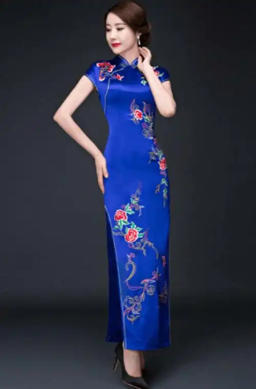 气质美女高位开叉旗袍高清写真大片