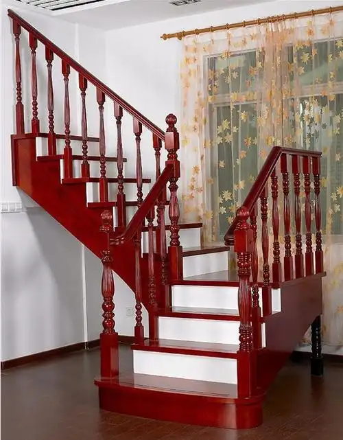 雅步迪美楼梯 l型纯实木楼梯