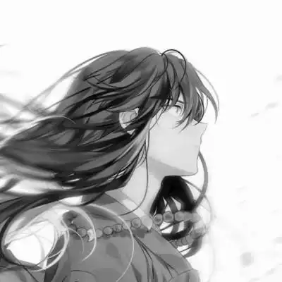 侠客头像男生古风黑白图片_男生动漫头像_头像屋