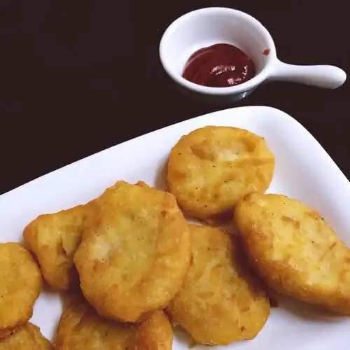 漂浮咖啡y做的香酥炸鸡块