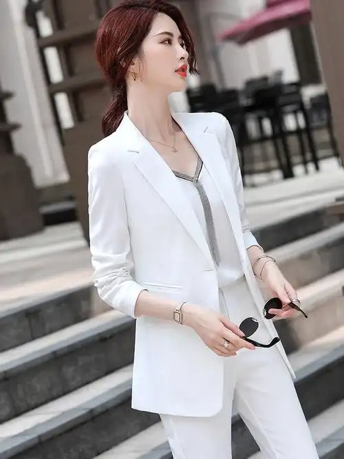 高级感小西装外套女春秋时尚小个子休闲