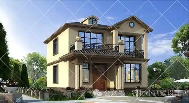 20套田园风二层别墅,外观恬静优雅田园风小别墅,不会让人小瞧