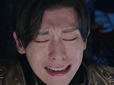 邓伦伤心大哭的表情包