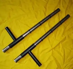 动漫家庭教师道具云雀恭弥武器浮萍拐金属双拐全不锈钢制两个一副