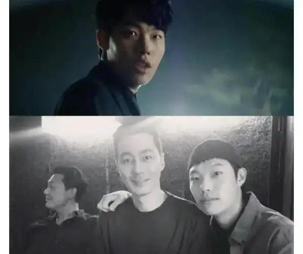 而柳俊烈和赵寅成的合影是这样要知道赵寅成可是出了名的美男和赵寅成