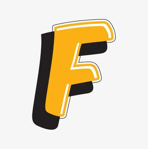 卡通手绘卡通手绘英文字母f